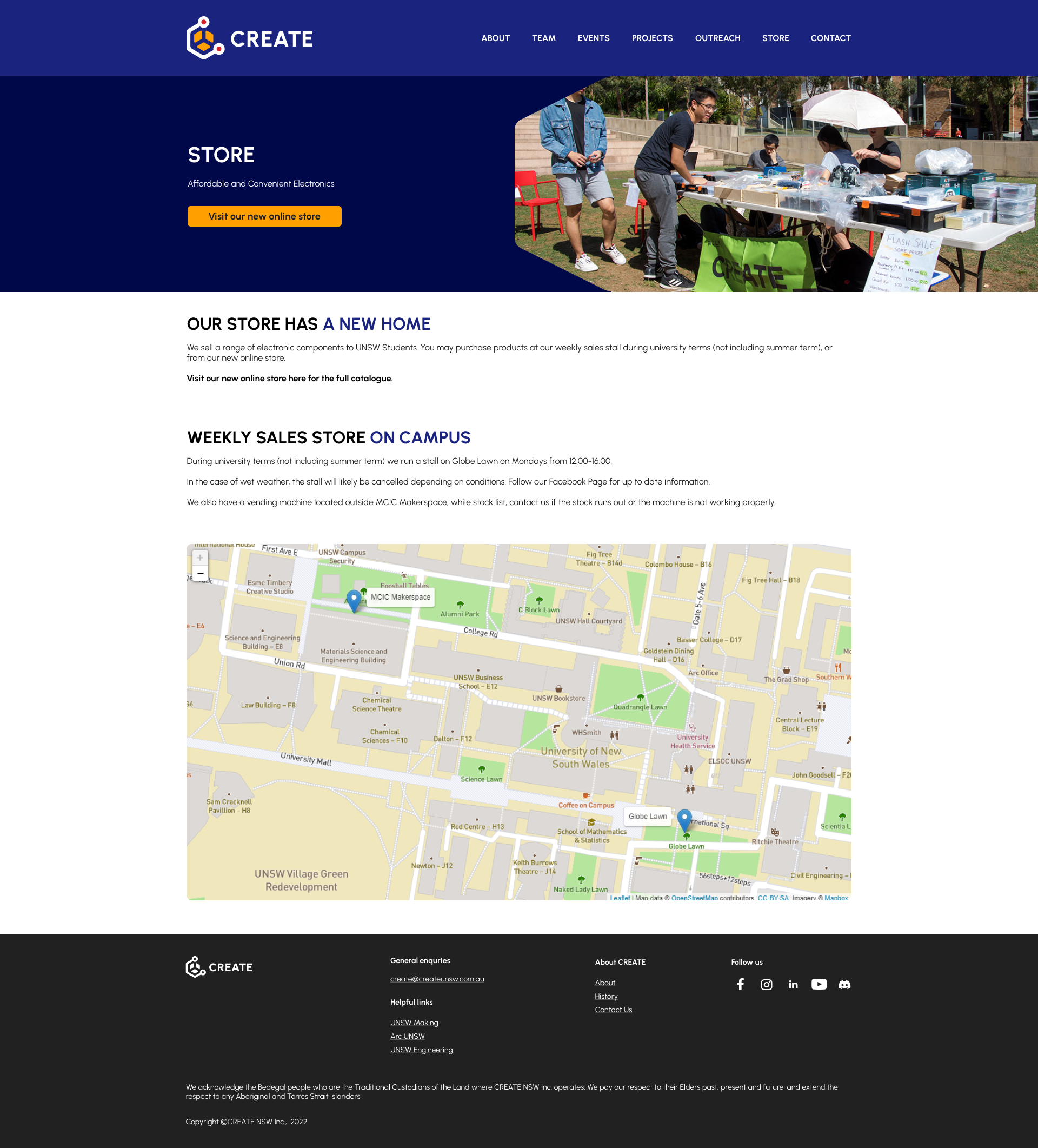 Image 6 of Redesigning CREATE UNSW Website in 2022