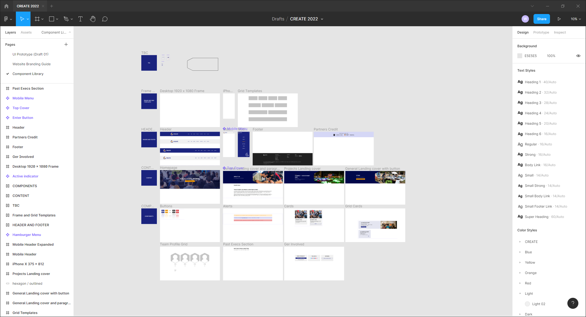 Image 2 of Redesigning CREATE UNSW Website in 2022