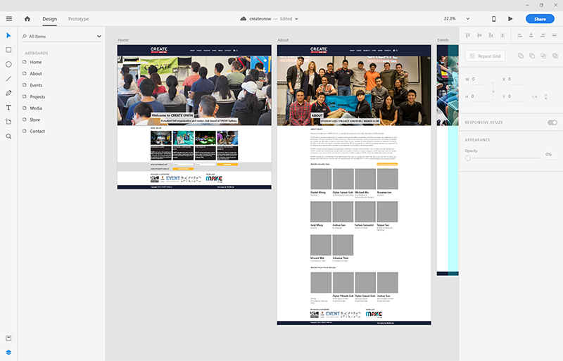 Image 2 of CREATE UNSW Website Revamping