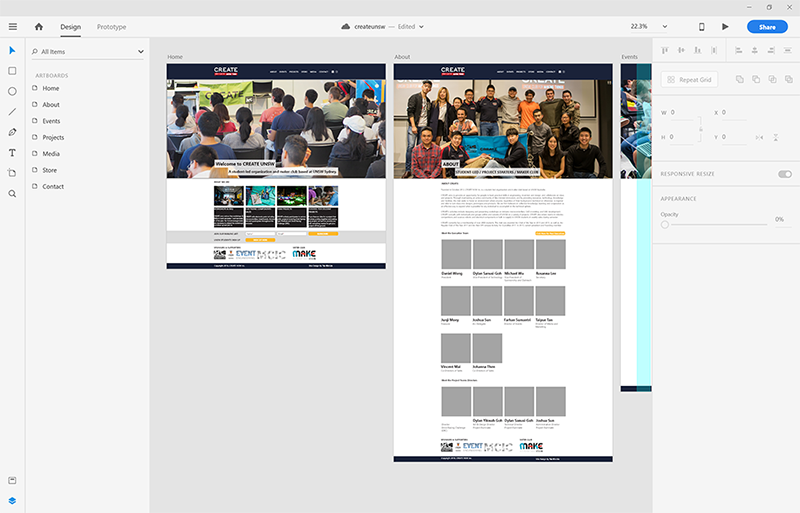 Image 2 of CREATE UNSW Website Revamping (2019)