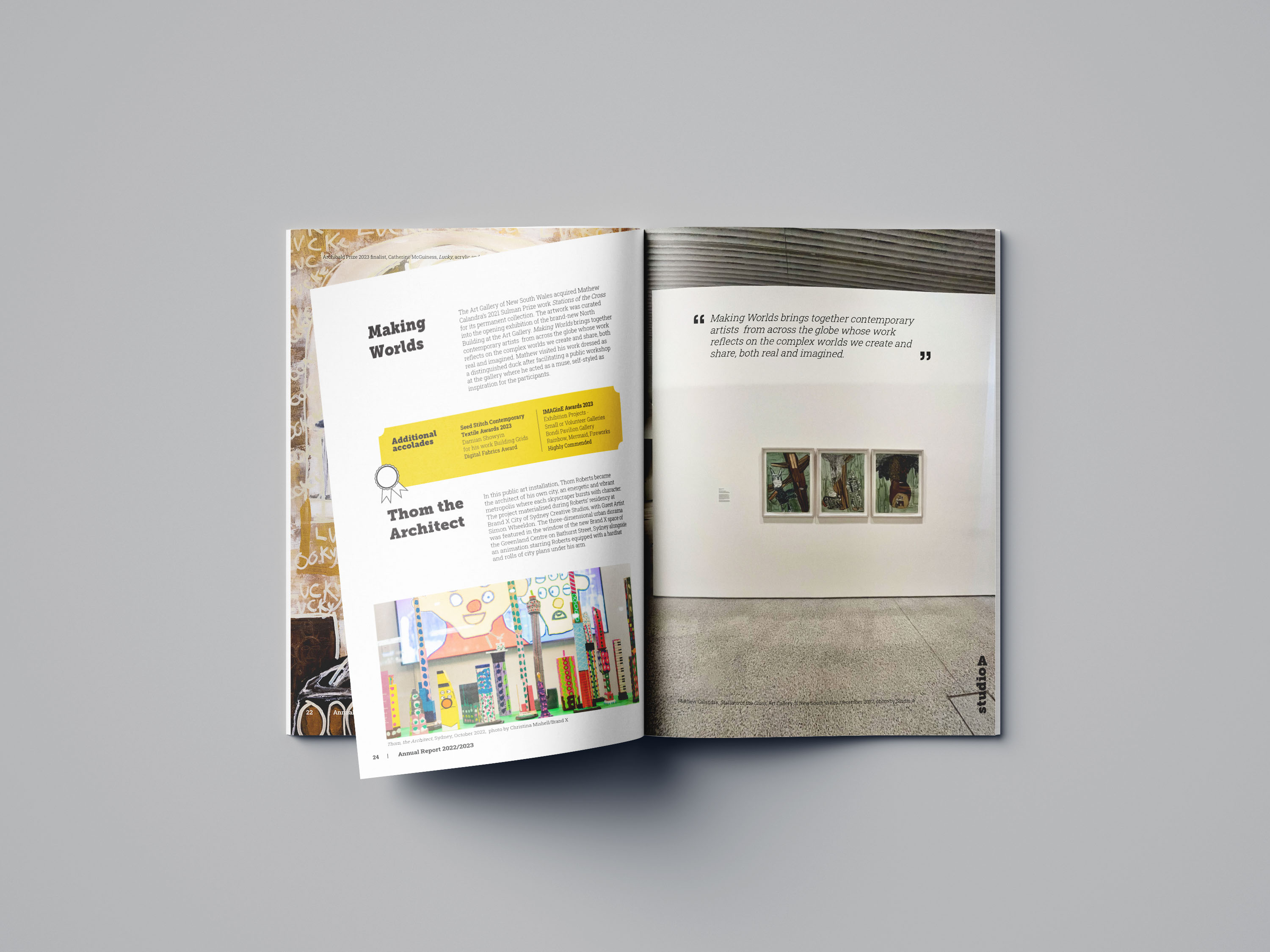 Image 4 of Studio A Annaul Report 2022/23