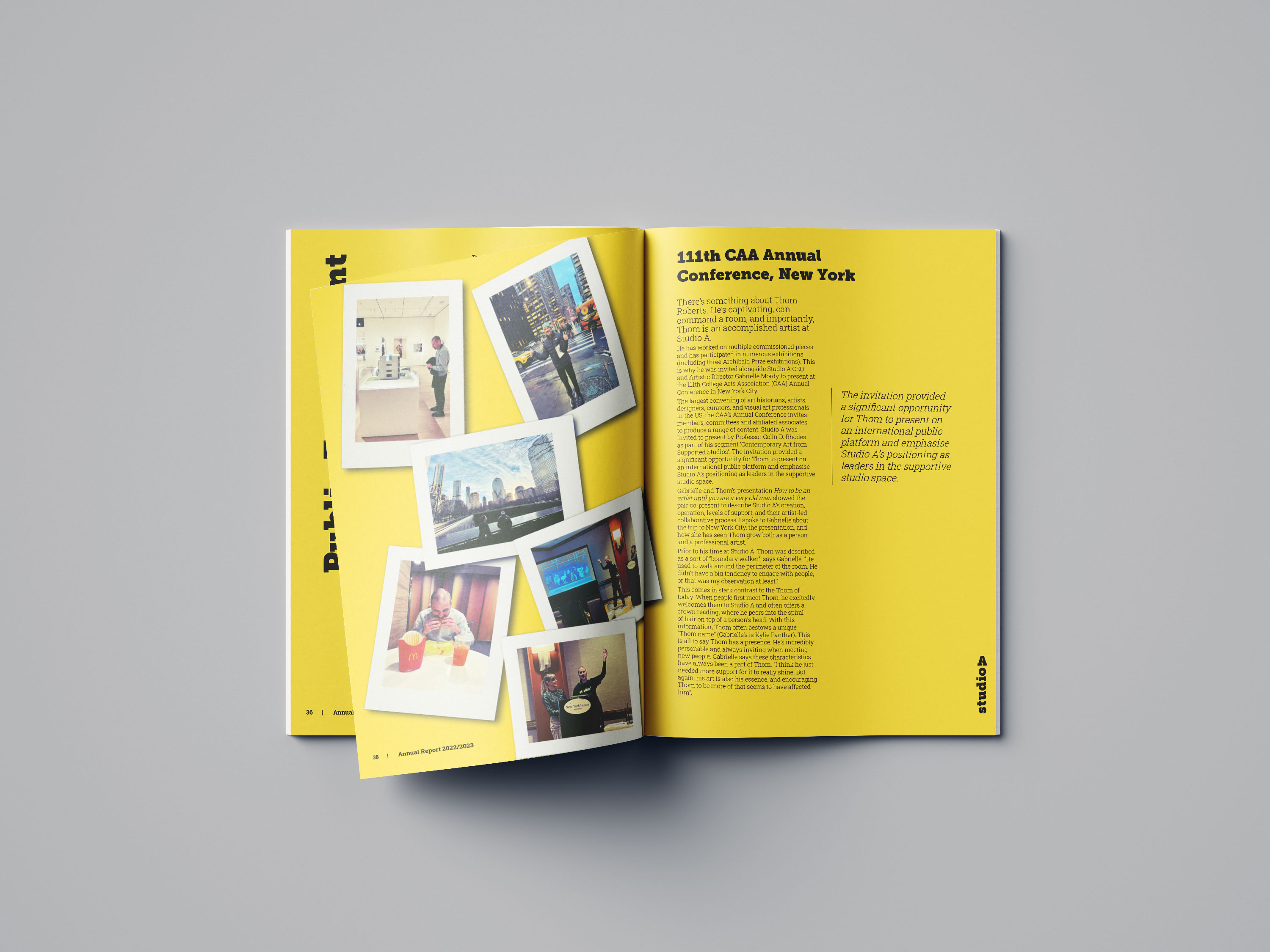 Image 7 of Studio A Annaul Report 2022/23