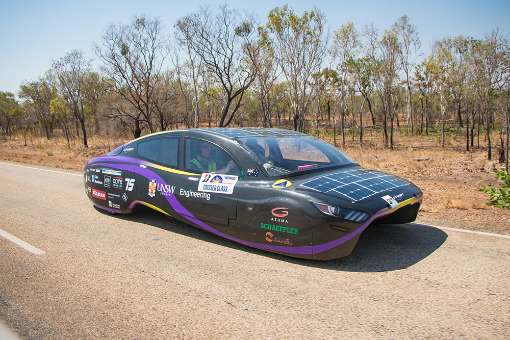 Image 1 of Sunswift Solar Car VIolet Revinyl 2019
